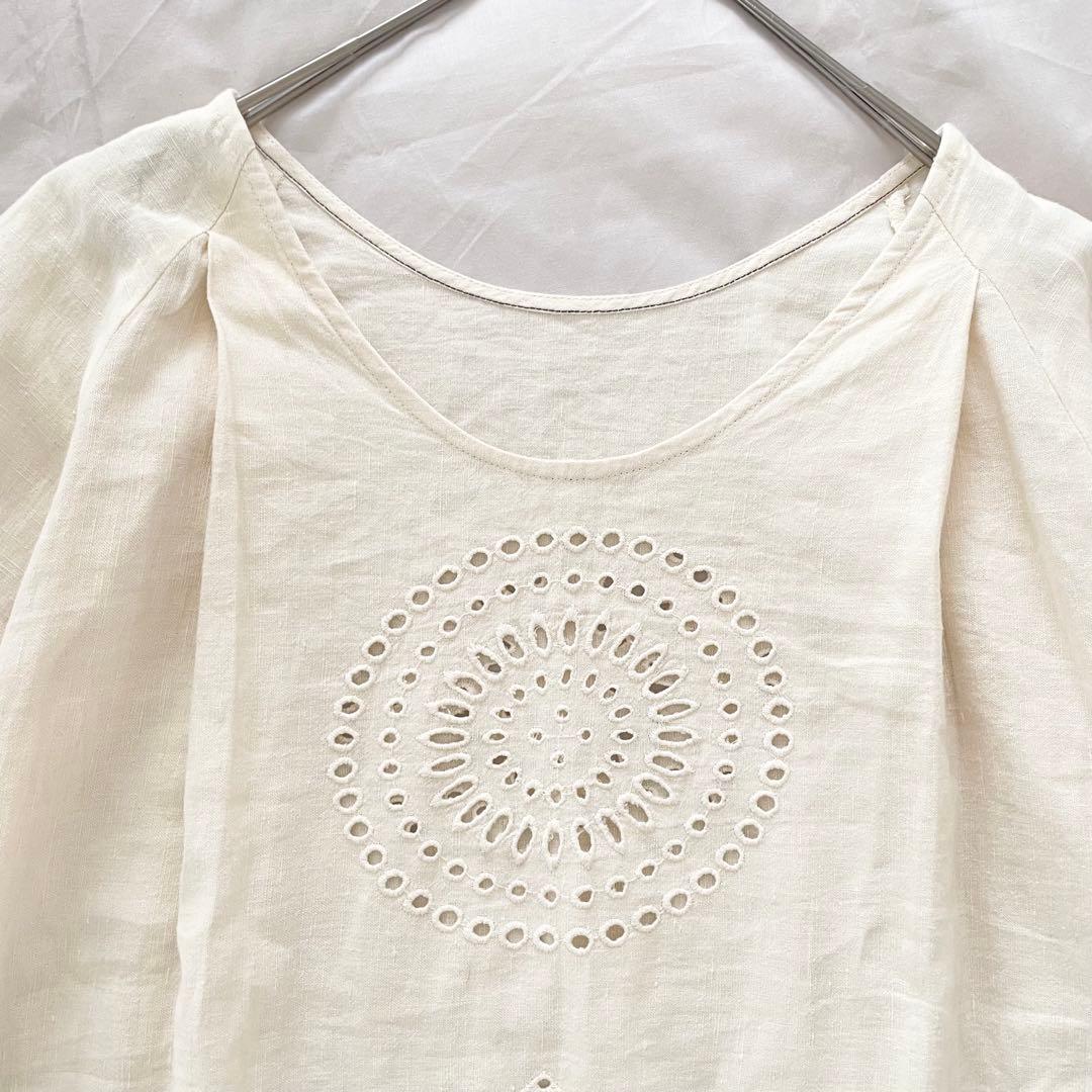 HOUSE OF LOTUS モザイクエンブロイダリーワンピース