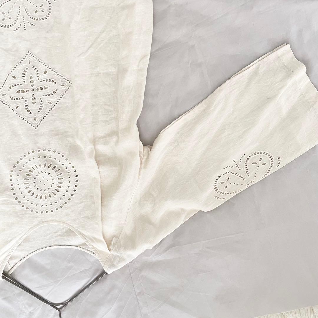 HOUSE OF LOTUS モザイクエンブロイダリーワンピース