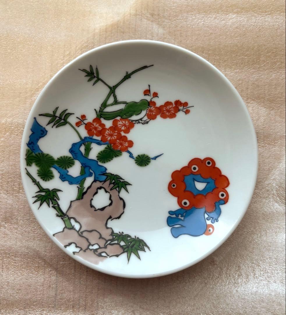 【大阪万博限定】 ミャクミャク　有田焼　中川政七商店　新品未使用　まめ皿 豆皿