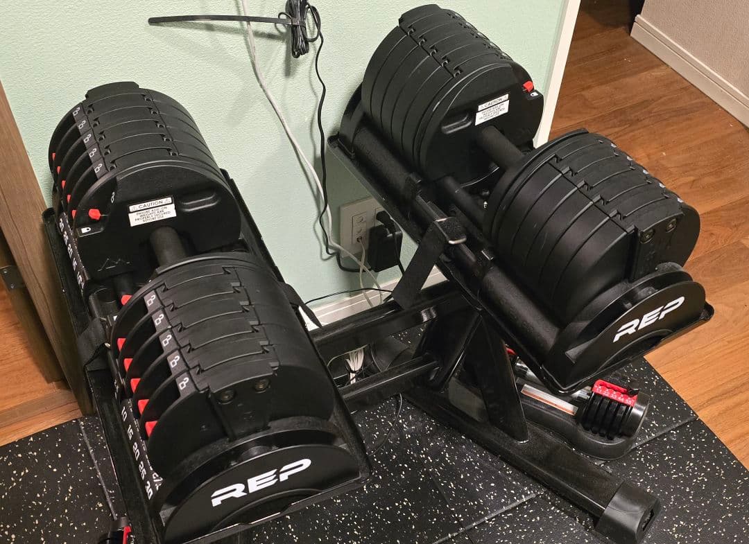 (引き取り限定) QuickDrawアジャスタブルダンベルREP Fitness