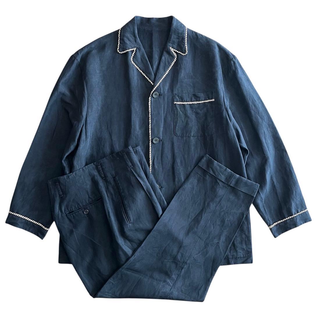 ゴ*ー様 90s jean paul gaultier セットアップ シルク 黒