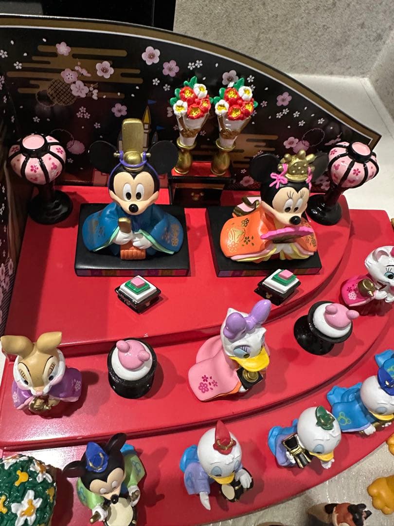 ミッキーと仲間たちの雛人形セット　ディズニー