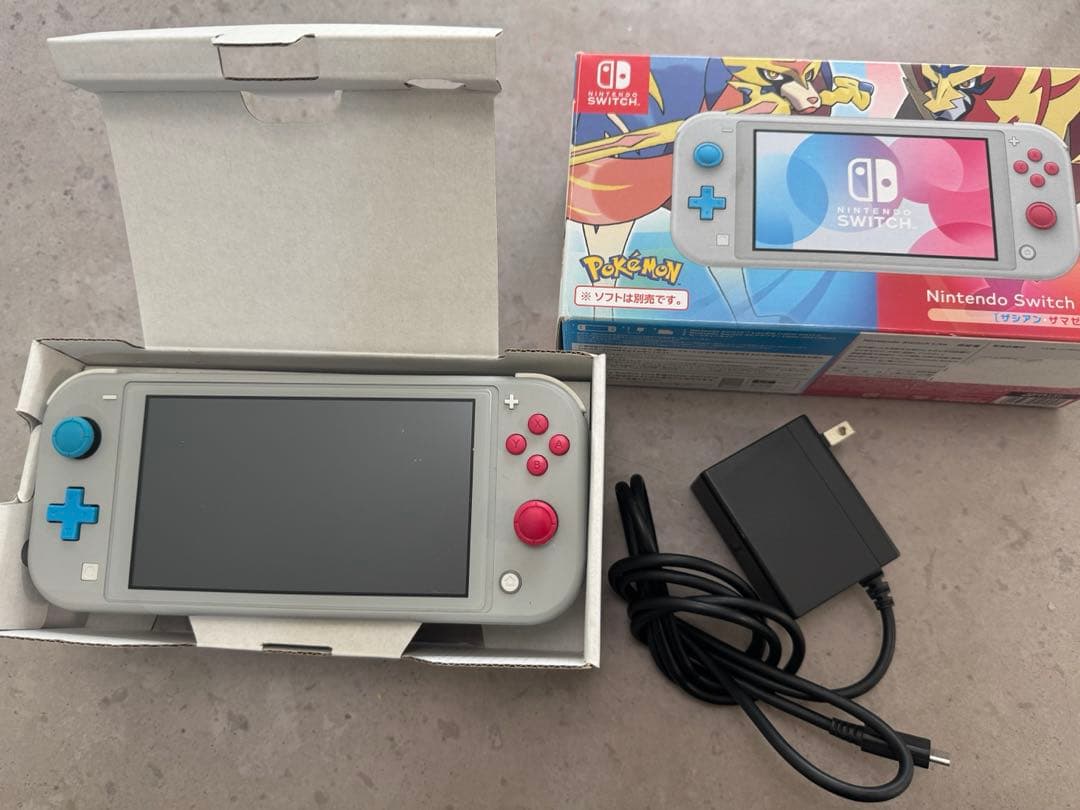 Nintendo Switch Lite グレー ポケモン ジャンク