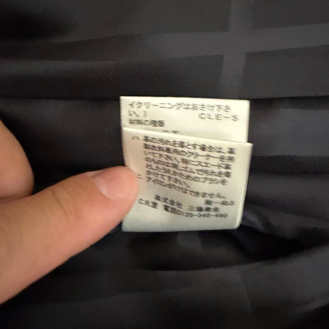 未使用タグ付き　バーバリーロンドン　ラムレザー トレンチコート　ノバチェック