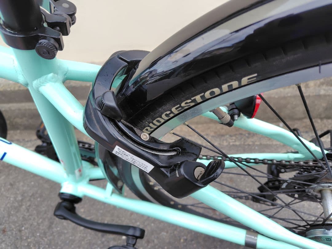 あさひ シュライン クロスバイク ミントグリーン 26インチ 自転車 美品 愛知