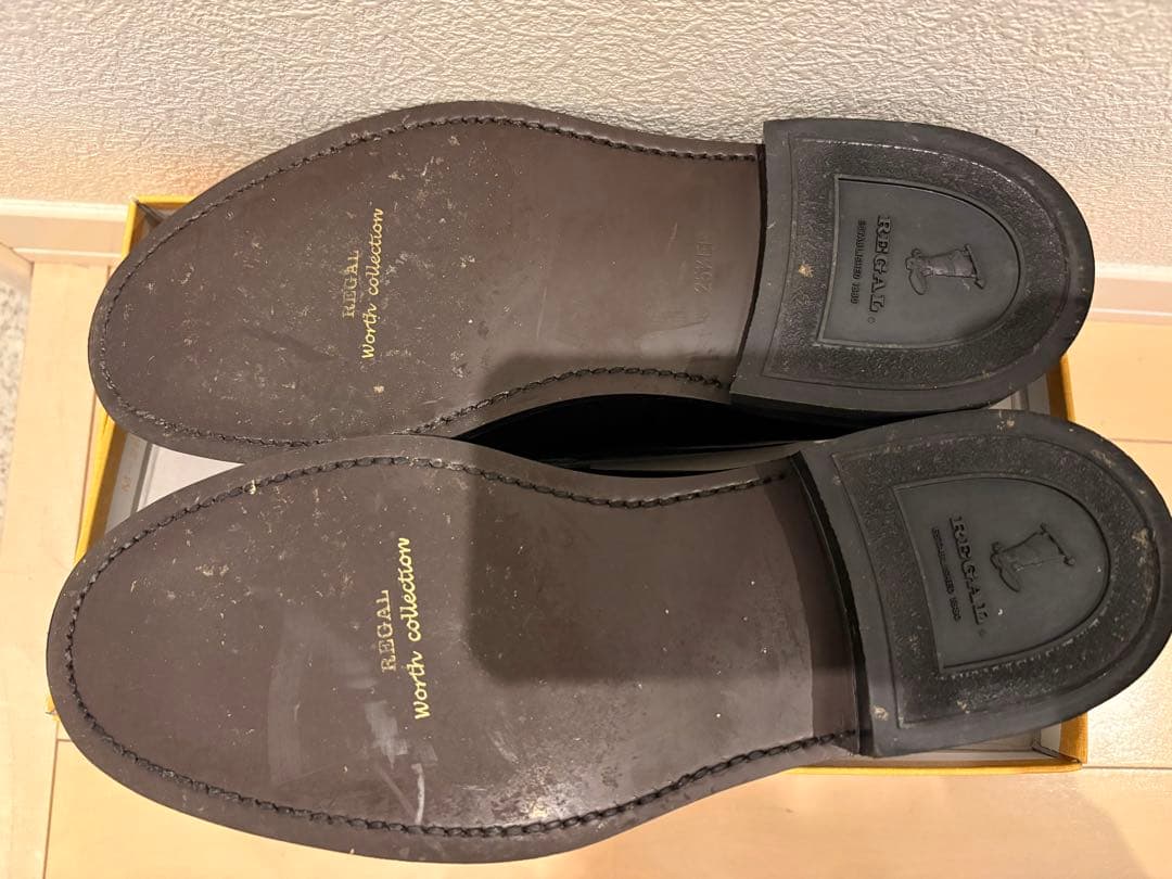 REGAL ブラック ローファー worth collection