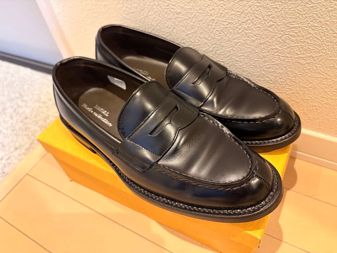 REGAL ブラック ローファー worth collection