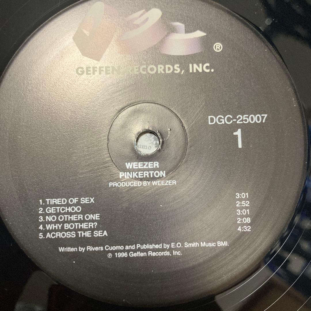 ムギ　Weezer Pinkerton レコード　未使用品