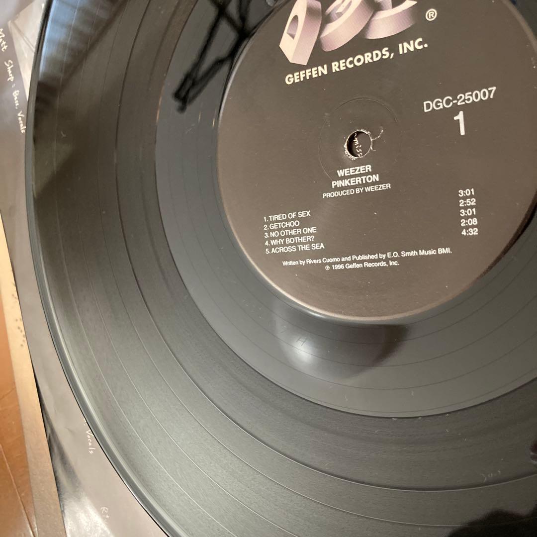 ムギ　Weezer Pinkerton レコード　未使用品
