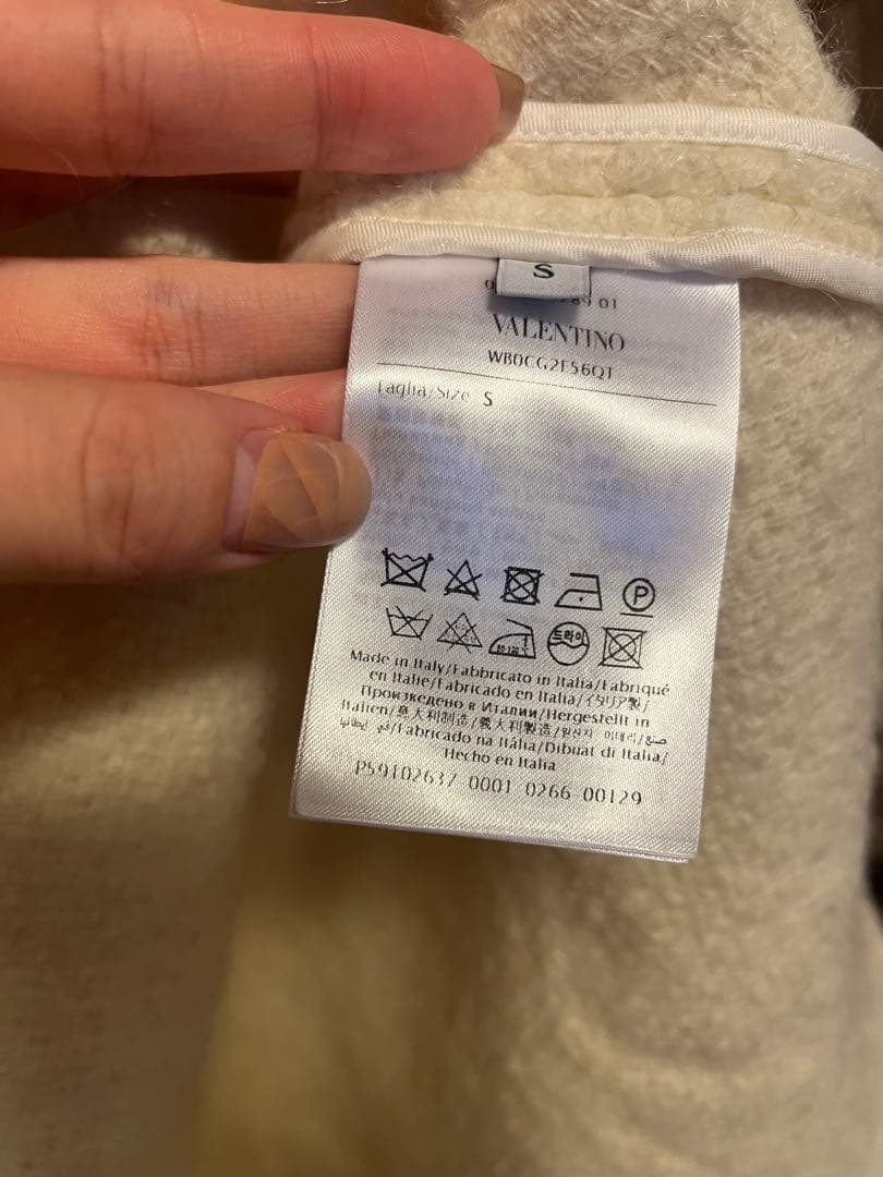 ⭐️クリスマスセール⭐️【美品】VALENTINOケープコート