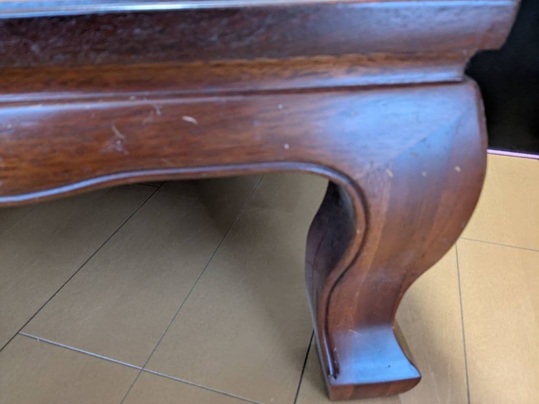 木製座卓 KG-TS-0160 寿仙 花梨