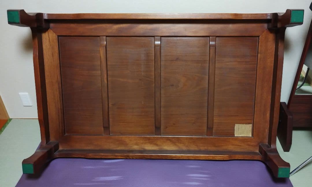 木製座卓 KG-TS-0160 寿仙 花梨