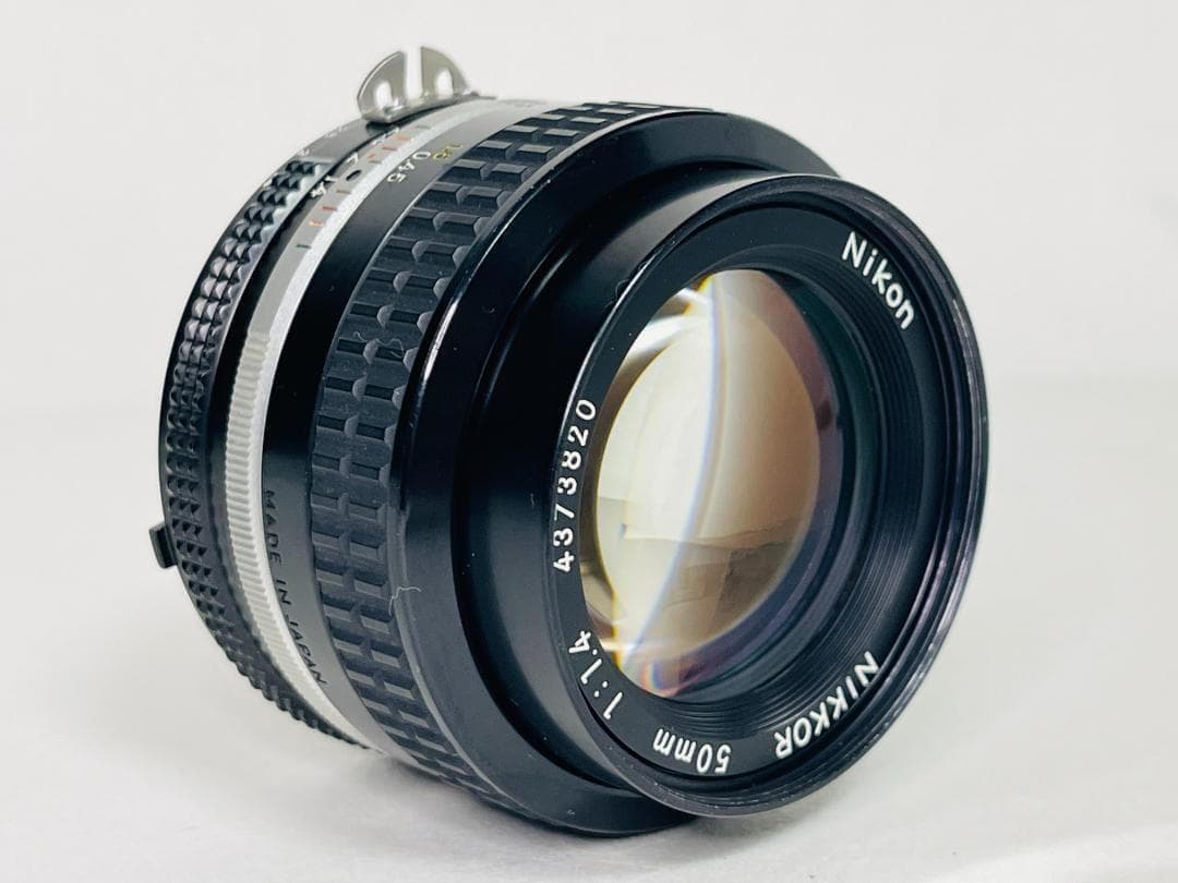 ニコン Nikon Ai 50mm F1.4 単焦点 マニュアル レンズ 美品
