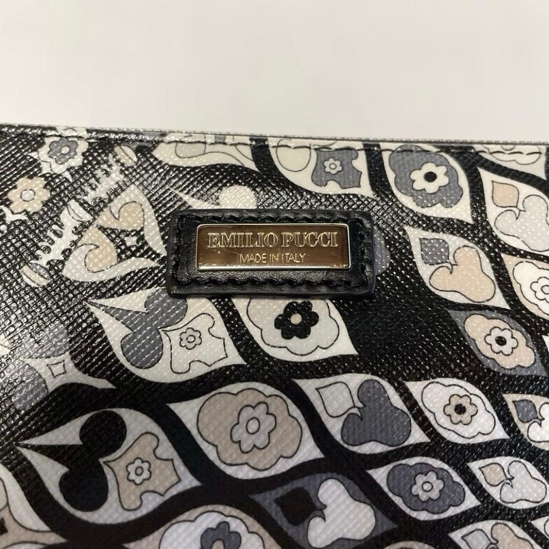 【新品未使用】EMILIO PUCCI エミリオプッチ クラッチバッグ 幾何学柄