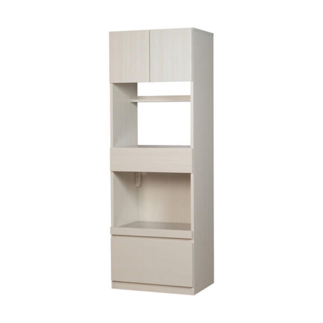 く*ん様 フランフラン/パセレンジボード/ホワイト/木目/収納/キッチン/60c