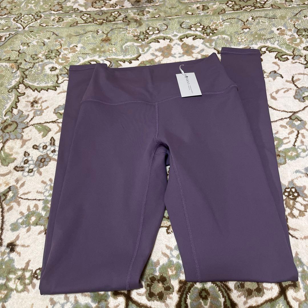 新品未使用　SAKURA ヨガレギンス　ボルドーS