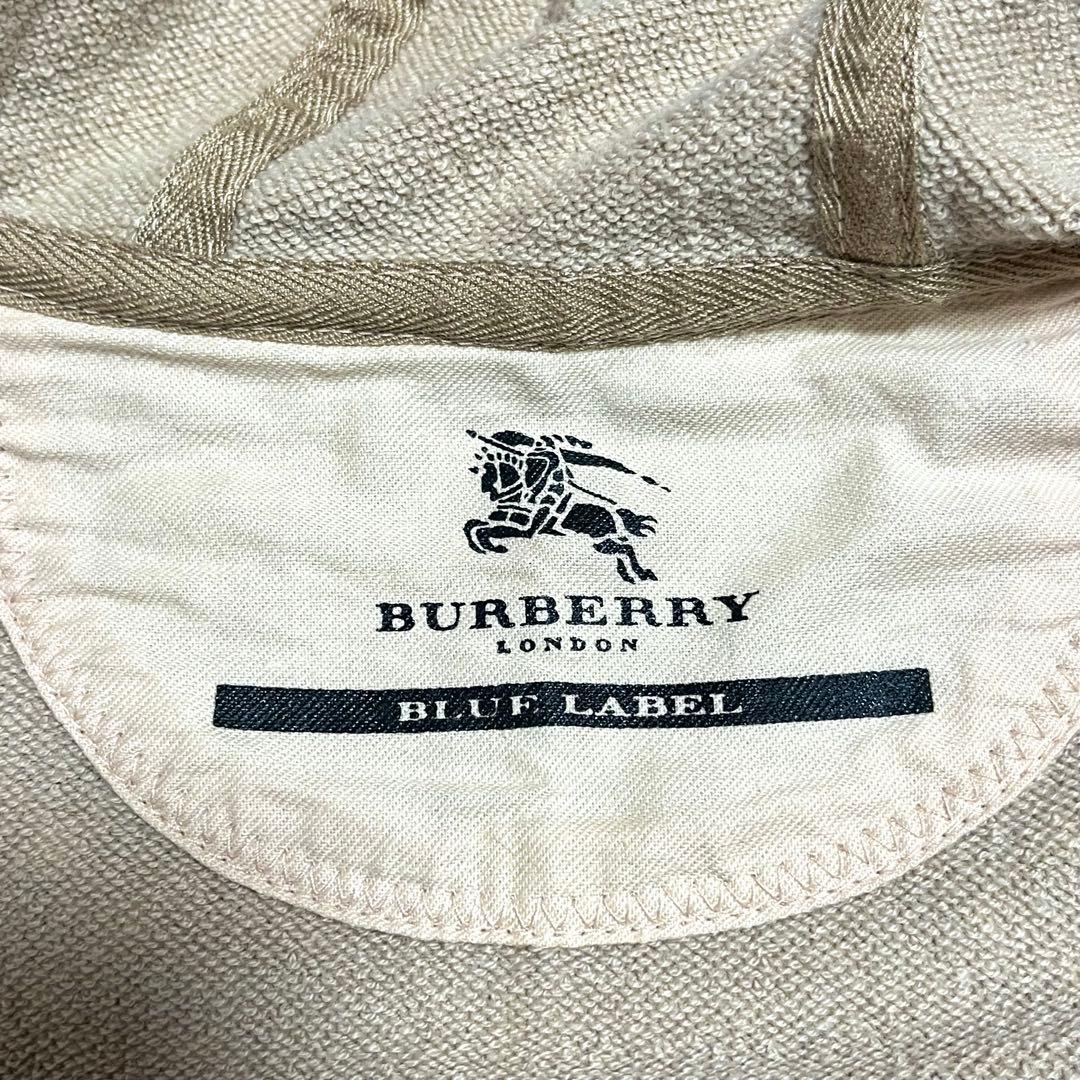 ✨希少✨Burberry ジップアップパーカー ノバチェック ロゴジップ M相当