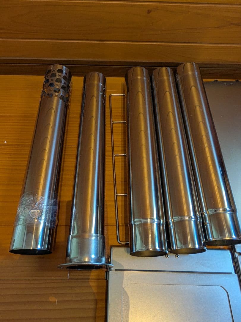 折りたたみ式ステンレス製薪ストーブ ·焚き火台