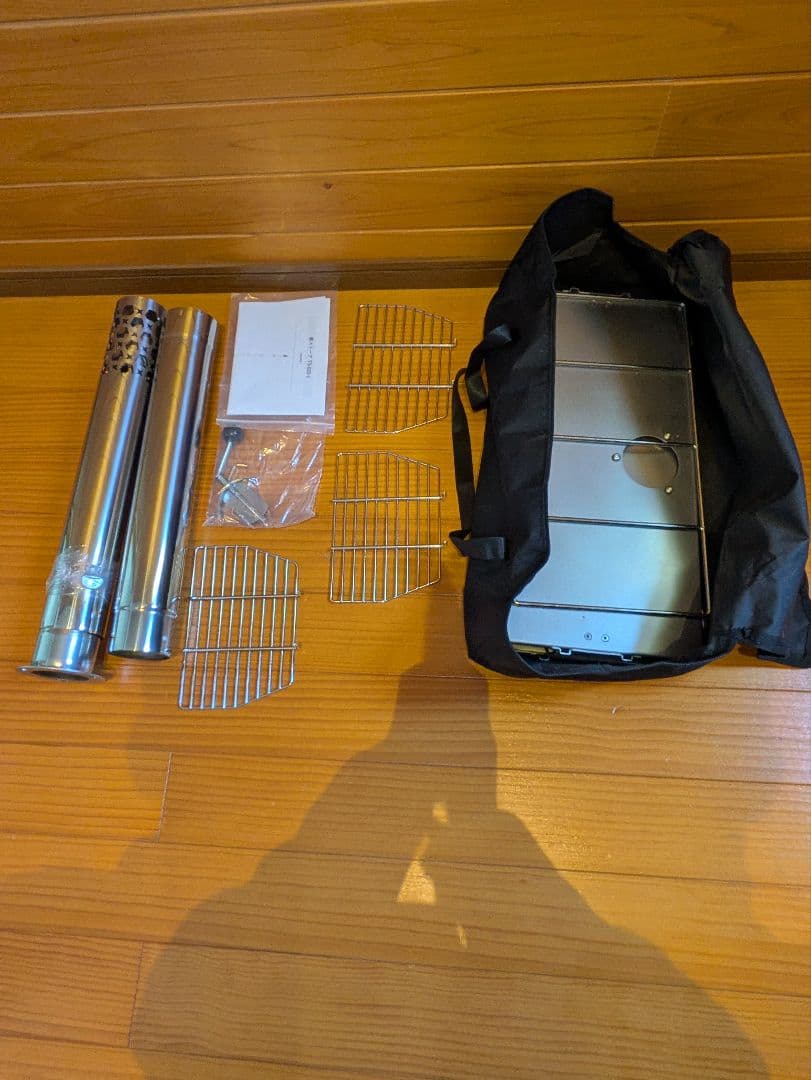 折りたたみ式ステンレス製薪ストーブ ·焚き火台