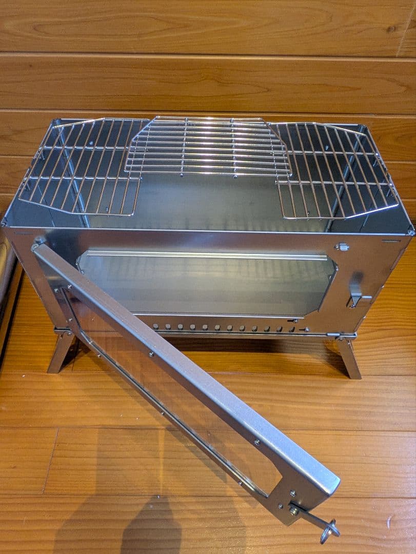 折りたたみ式ステンレス製薪ストーブ ·焚き火台