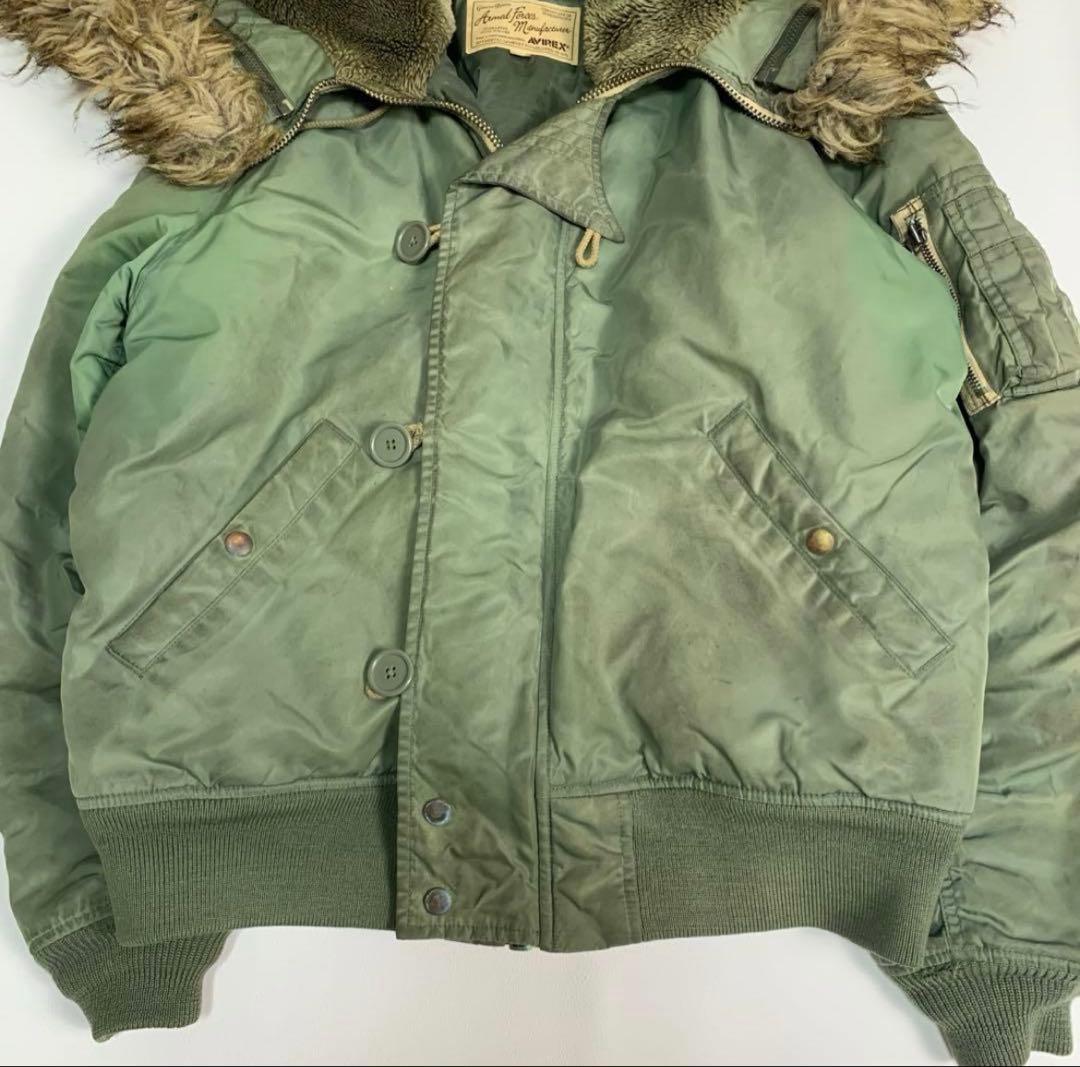 AVIREX【N-2B 大きいサイズ】フライトジャケット ミリタリー XL