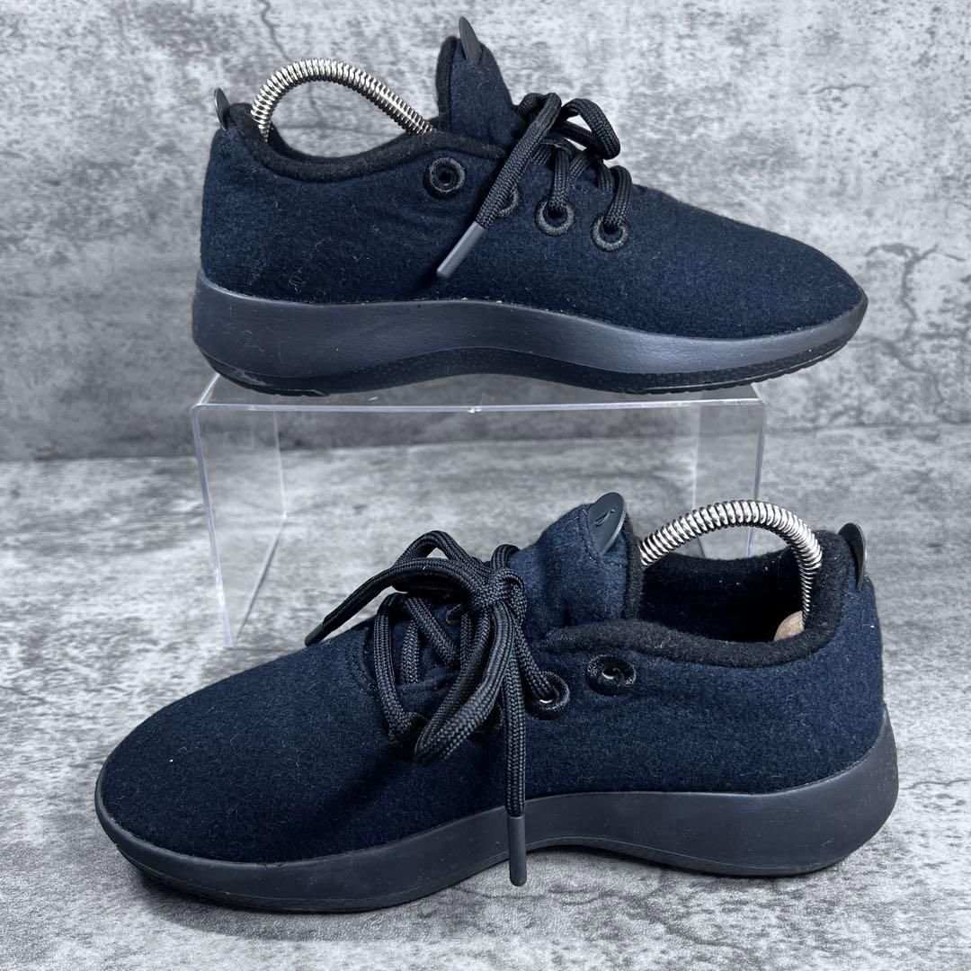 極美品【オールバーズ】（24）スニーカー ウールランナーミズル 防水 WRM