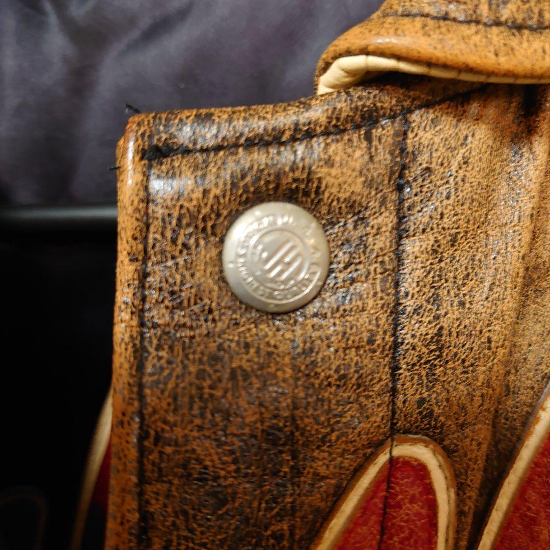 シカゴ・ブルズ ジェフハミルトン リバーシブル レザージャケット