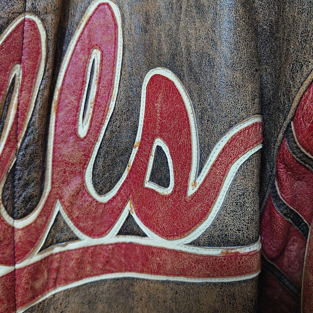 シカゴ・ブルズ ジェフハミルトン リバーシブル レザージャケット