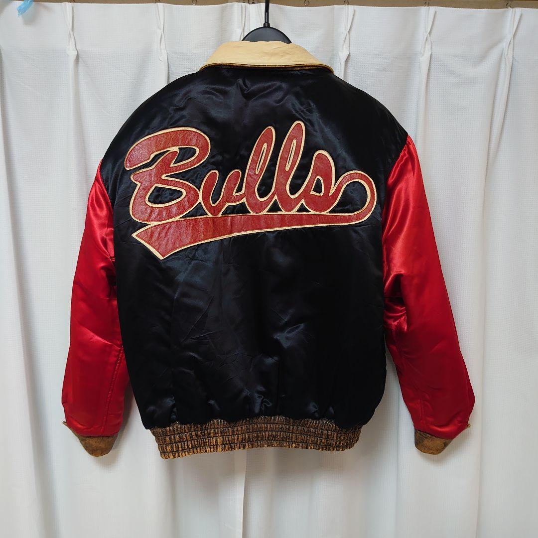 シカゴ・ブルズ ジェフハミルトン リバーシブル レザージャケット