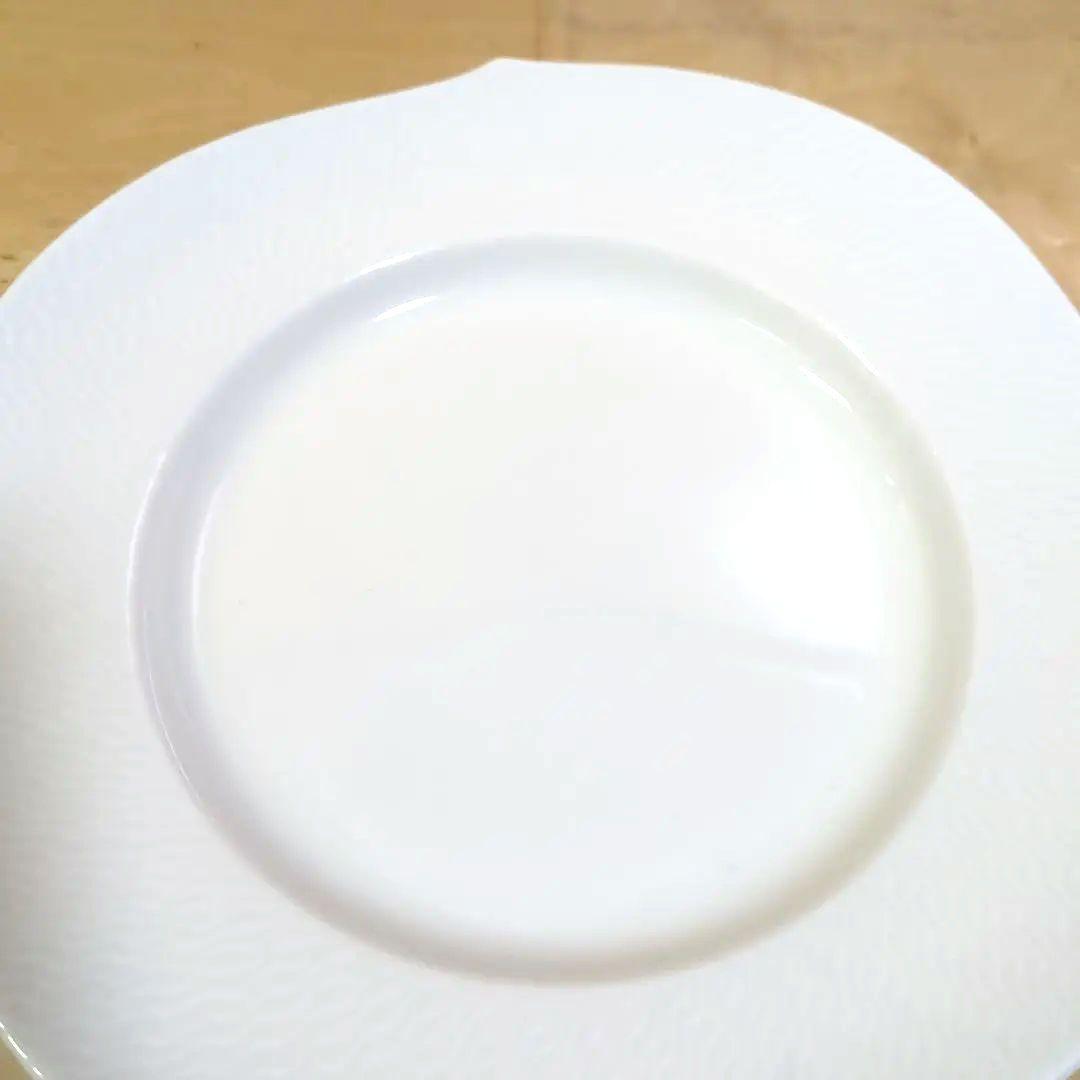 マイセン 波の戯れ ホワイト プレート 22.5cm 4枚セット