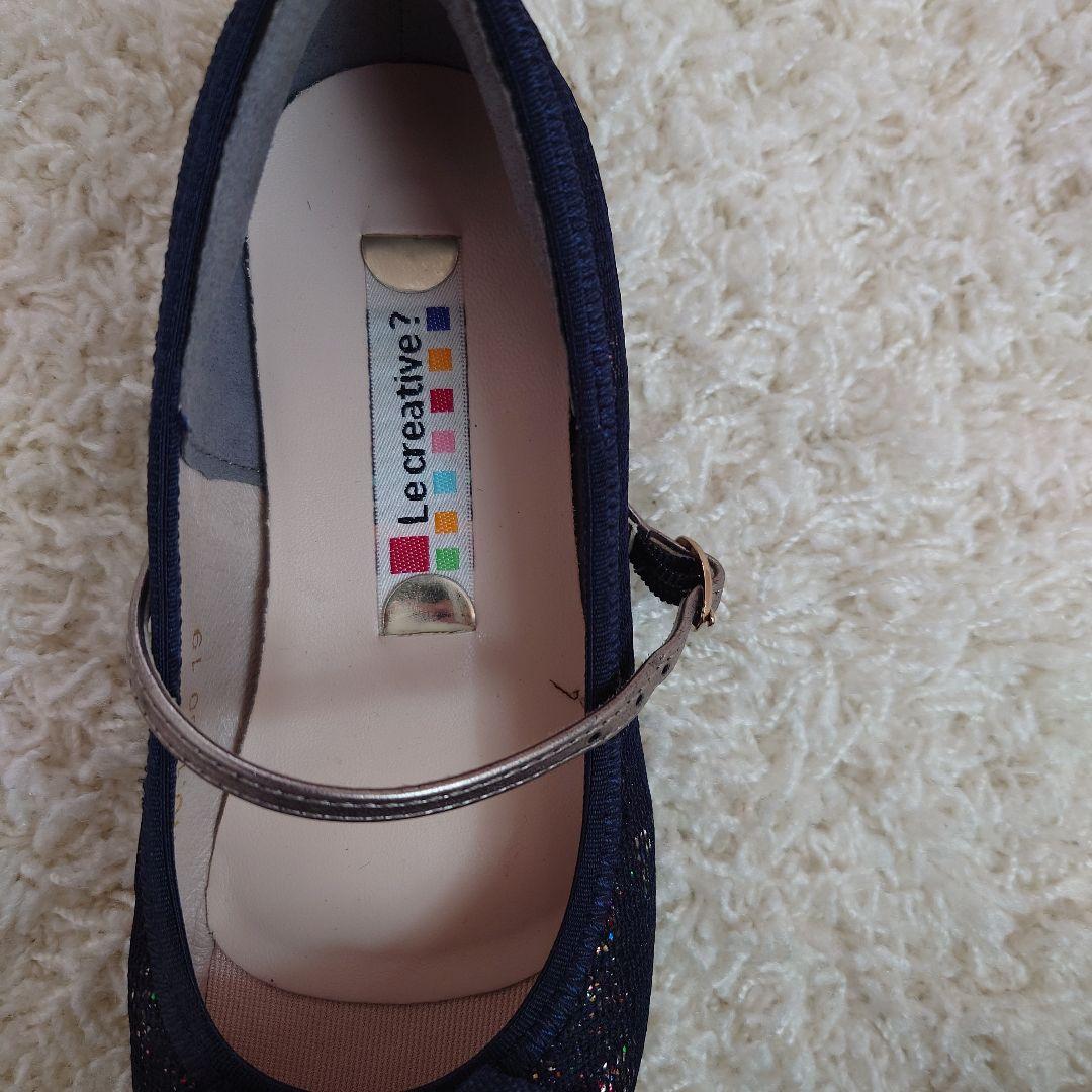 ANNASUI mini★シフォンワンピース130★フォーマルシューズセット