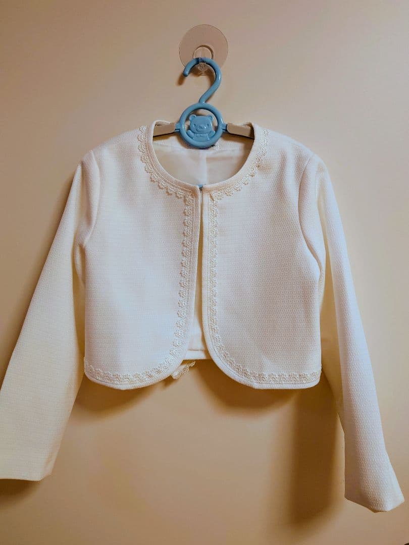 ANNASUI mini★シフォンワンピース130★フォーマルシューズセット