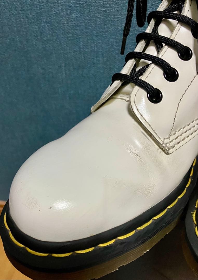 Dr.Martens ホワイト8ホール UK7
