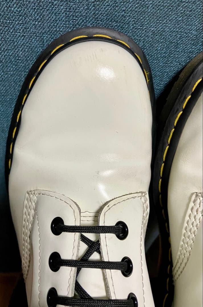 Dr.Martens ホワイト8ホール UK7