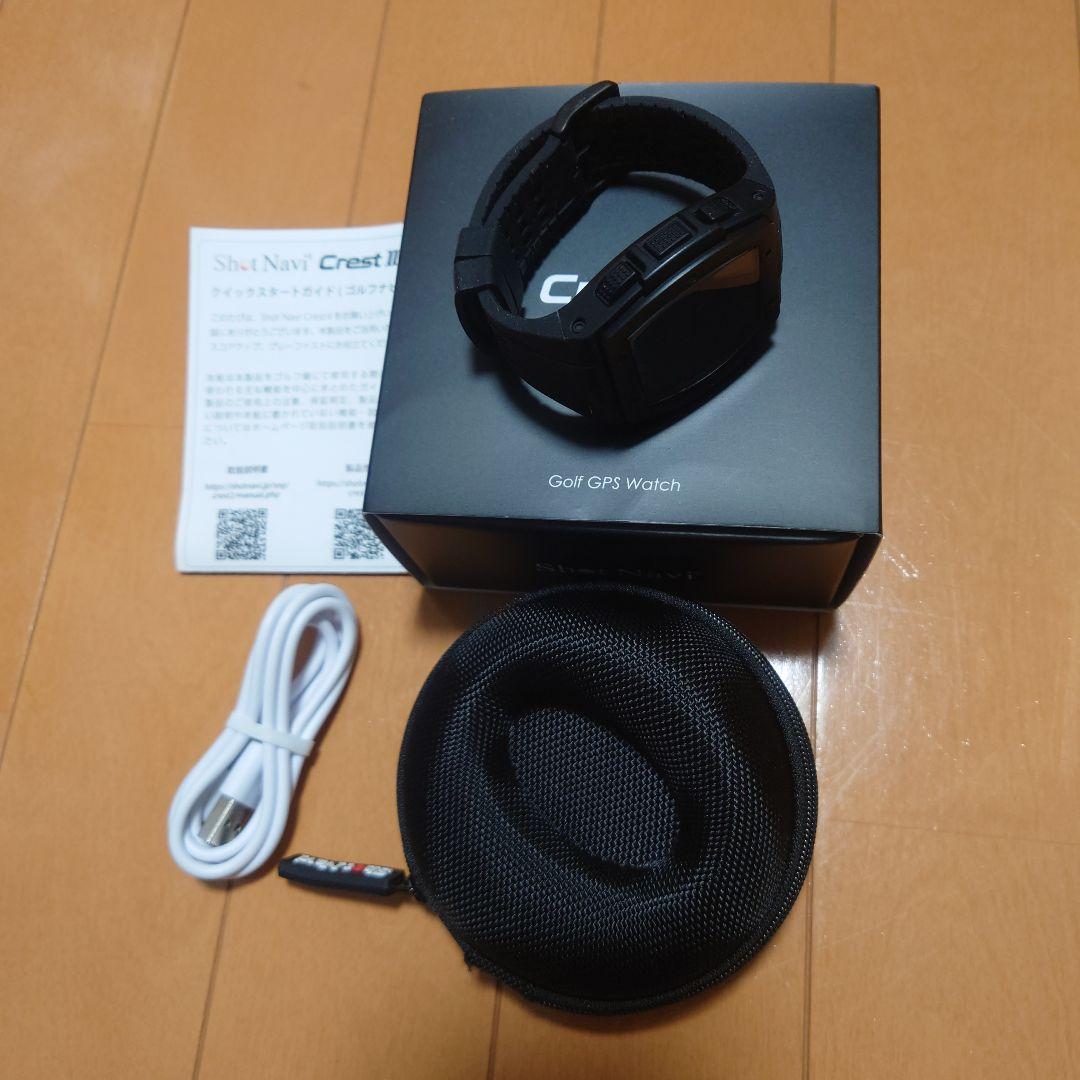 ショットナビ　クレスト2 Shot Navi Crest II ブラック