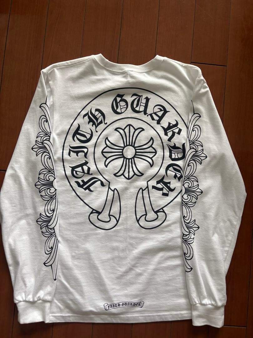 長袖カットソー ホワイト