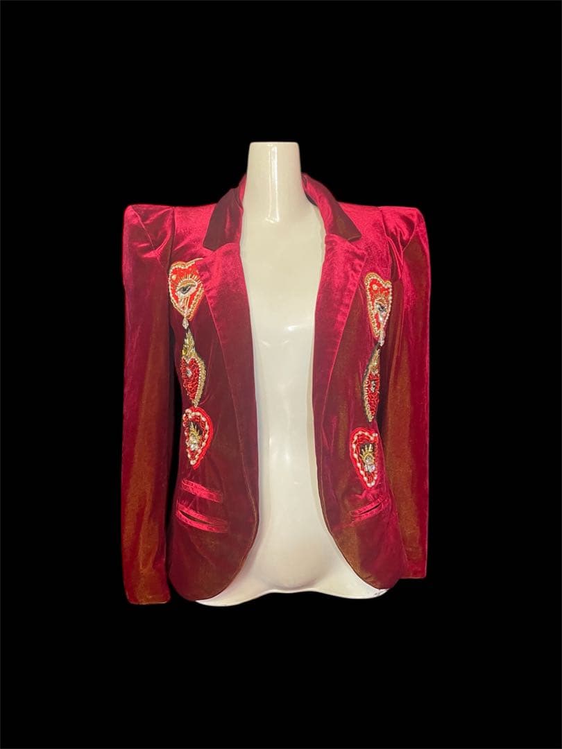 ジャケット・アウター Sacred Heart Velvet Jacket