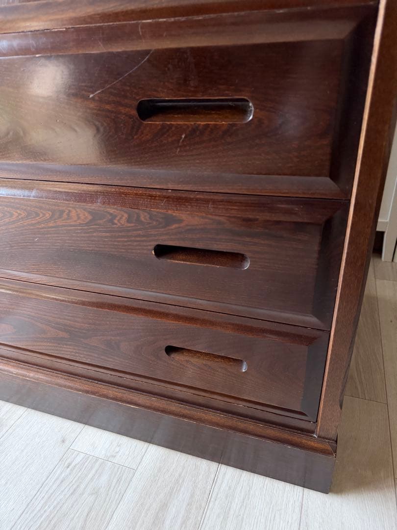 民芸家具 無垢 箪笥 整理箪笥 箪笥 着物 収納 引出し　抽斗 タンス 和家具