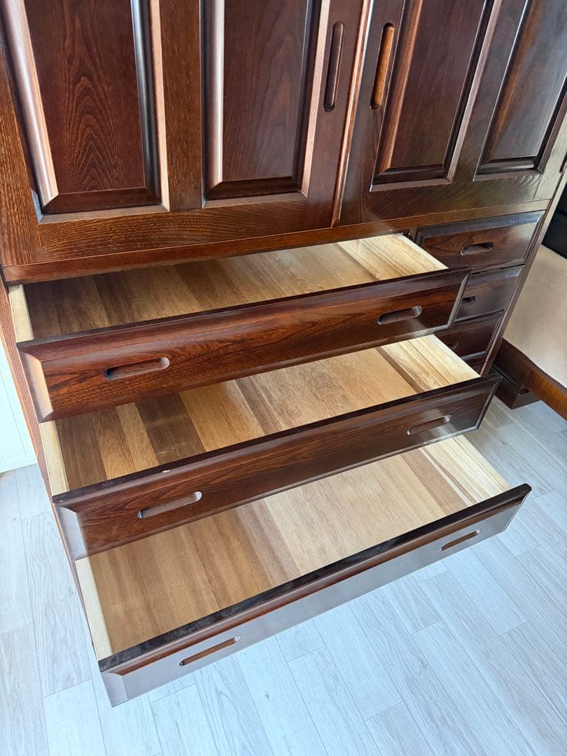 民芸家具 無垢 箪笥 整理箪笥 箪笥 着物 収納 引出し　抽斗 タンス 和家具