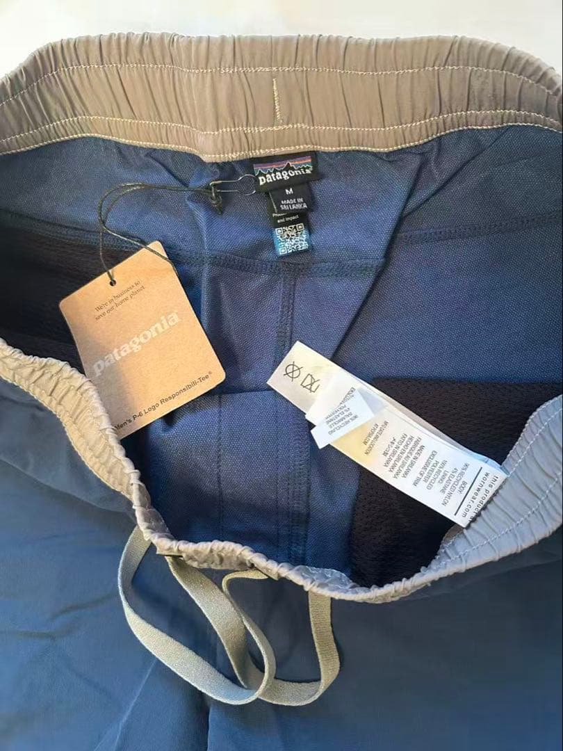 Patagonia ネイビー ショートパンツ 新品タグ付き