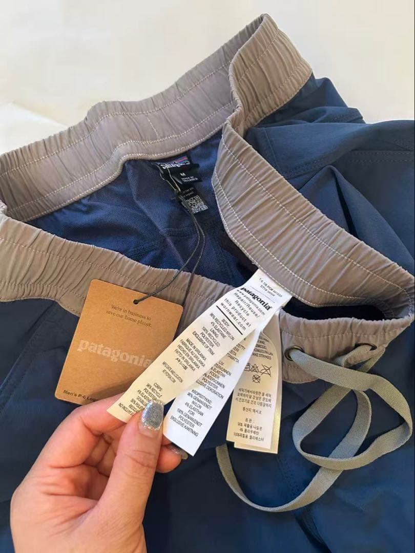 Patagonia ネイビー ショートパンツ 新品タグ付き
