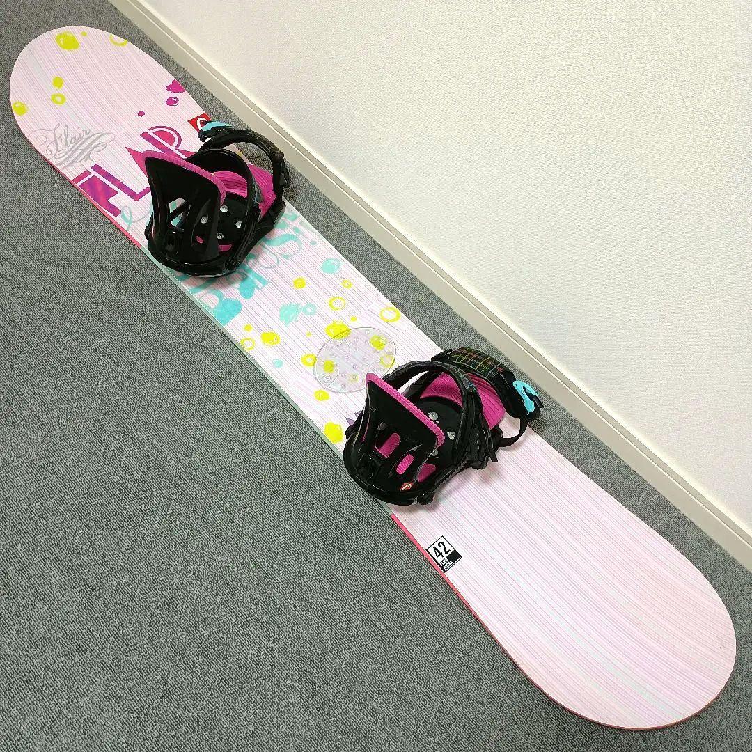 スノーボードセット HEAD 142cm FLAIR ビンディング Mサイズ