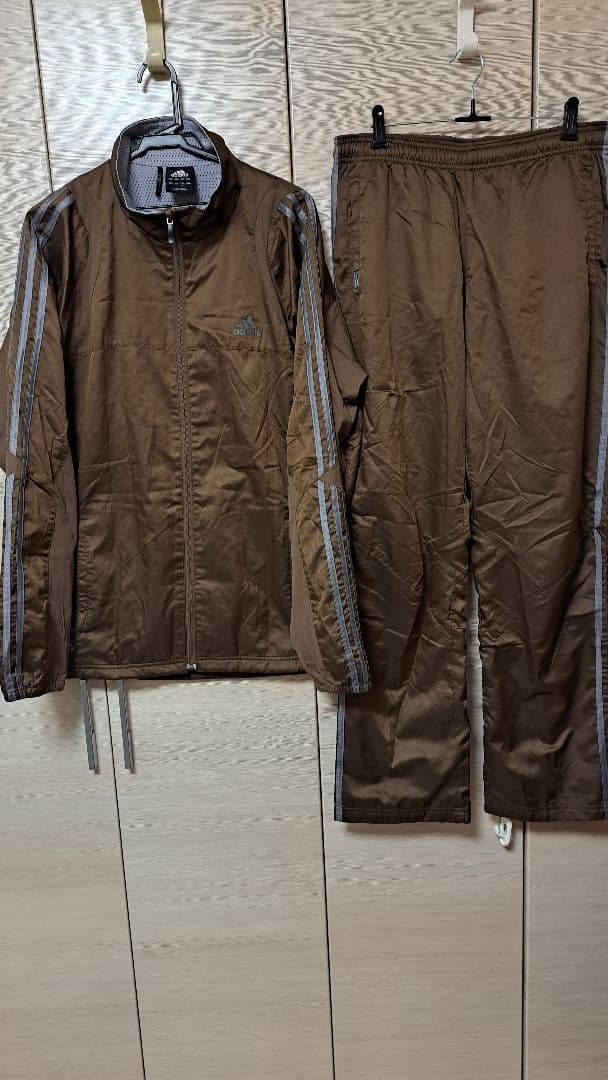 【稀少/セットアップ】adidas アディダス ナイロンジャケット&パンツ