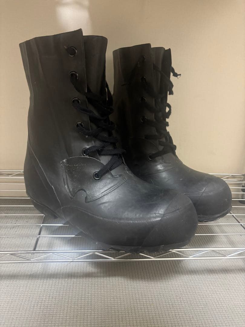 米軍実物　バニーブーツ　ラバーブーツ ミッキーマウスブーツ
