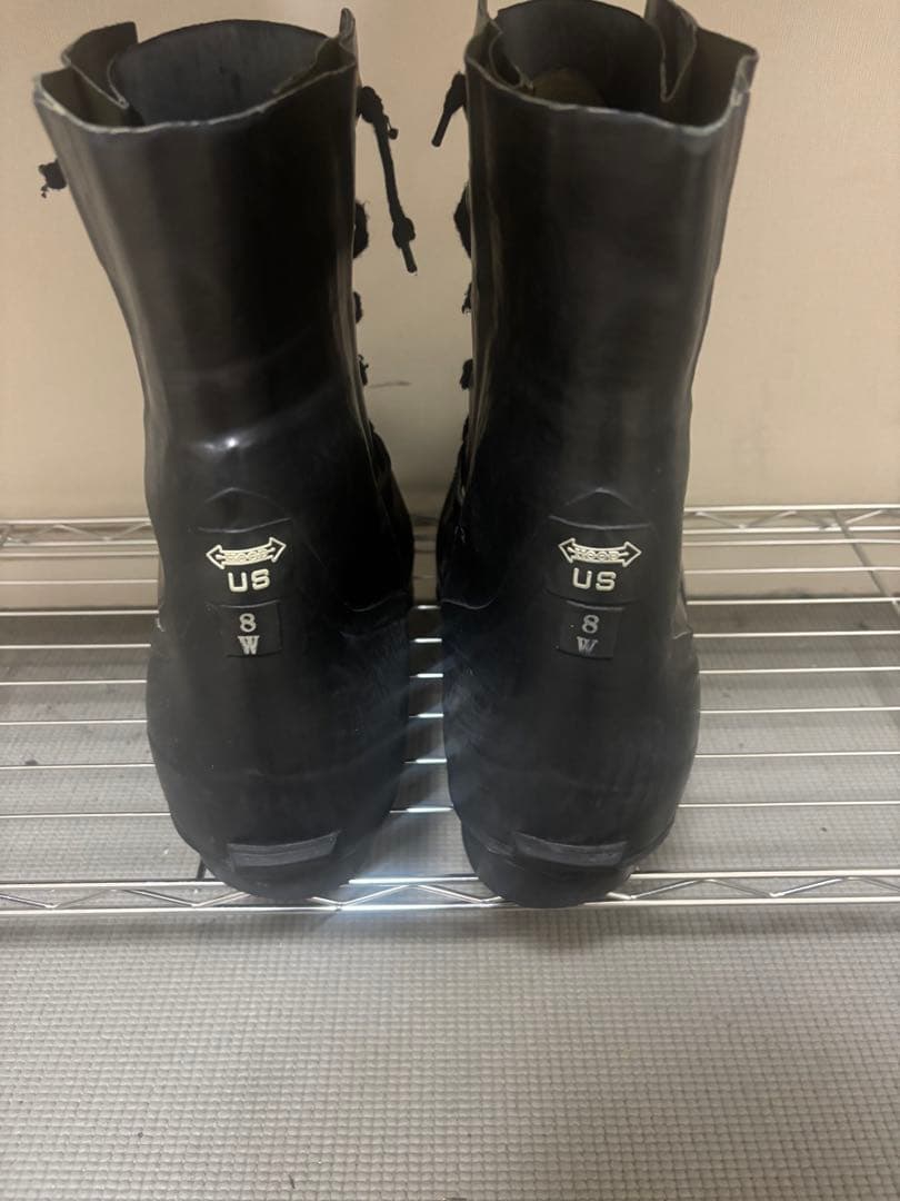 米軍実物　バニーブーツ　ラバーブーツ ミッキーマウスブーツ