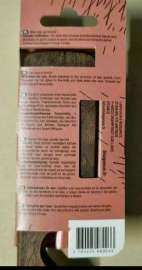 BIOGANCE ピンブラシ スリッカーブラシ　2点