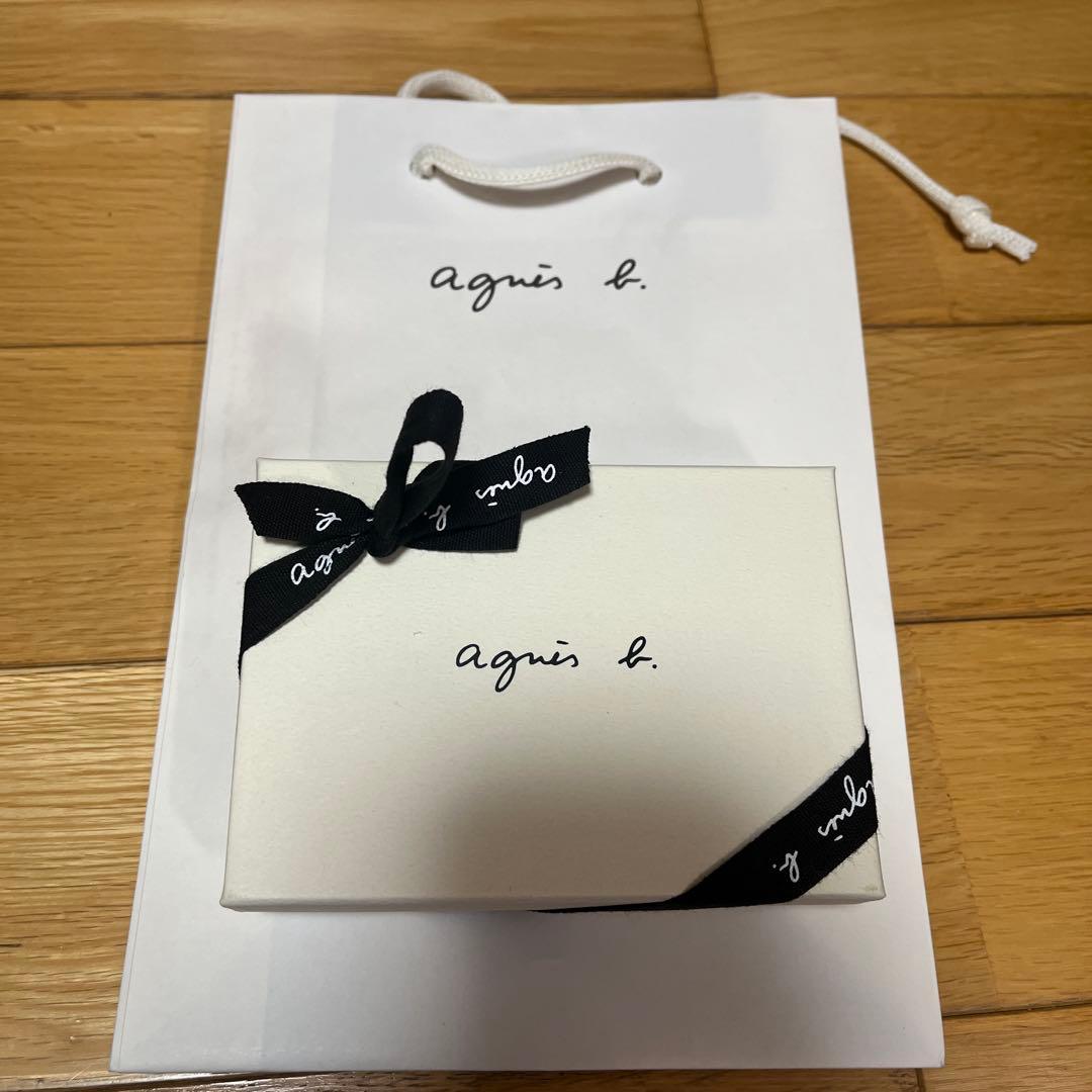 アニエスベー キーケース ネイビー EW13B-06 agnesb