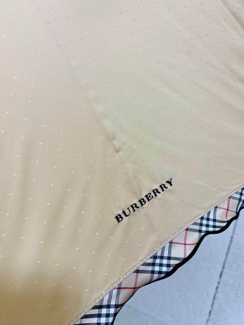 BURBERRY フリル ノバチェック 長傘