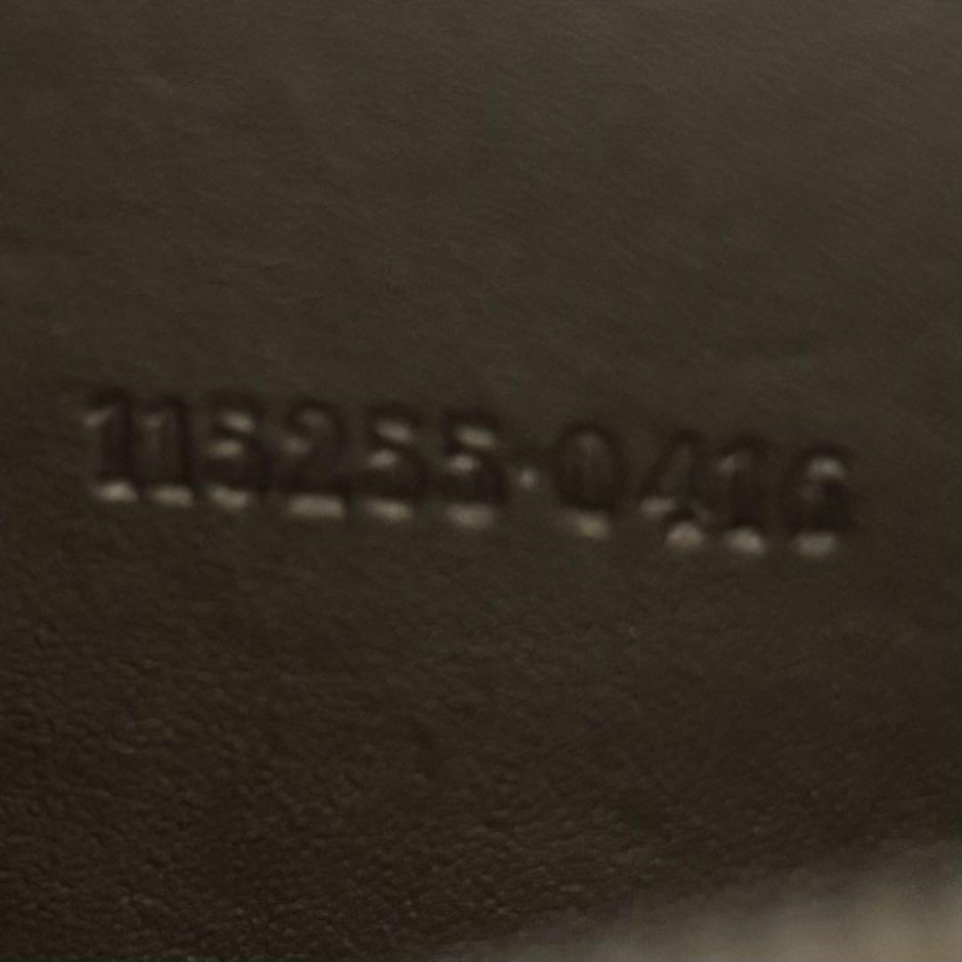 美品 GUCCI グッチ ケース 小銭入れGGシマ シルバー