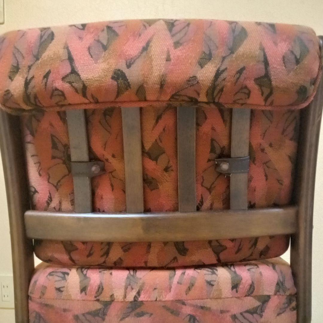 【カリモク家具】レトロ デスクチェア 回転 昇降式 オフィスチェア 学習椅子